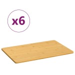 vidaXL Platouri pentru mic dejun, 6 buc., 35x23x0,8 cm, bambus vidaXL Platouri pentru mic dejun, 6 buc., 35x23x0,8 cm, bambus