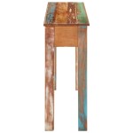 vidaXL Masă consolă, 110x30x75 cm, lemn masiv recuperat vidaXL Masă consolă, 110x30x75 cm, lemn masiv recuperat