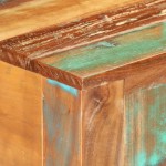 vidaXL Masă consolă, 110x30x75 cm, lemn masiv recuperat vidaXL Masă consolă, 110x30x75 cm, lemn masiv recuperat