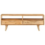 vidaXL Dulap TV 110x30x41 cm, lemn masiv de mango