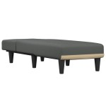 vidaXL Șezlong, gri închis, material textil vidaXL Șezlong, gri închis, material textil