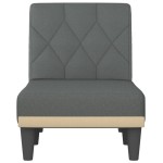vidaXL Șezlong, gri închis, material textil vidaXL Șezlong, gri închis, material textil