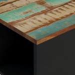 vidaXL Măsuță de cafea, 60x50x35 cm, lemn masiv recuperat vidaXL Măsuță de cafea, 60x50x35 cm, lemn masiv recuperat
