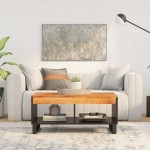 vidaXL Măsuță de cafea, 90x50x40 cm, lemn masiv de acacia vidaXL Măsuță de cafea, 90x50x40 cm, lemn masiv de acacia
