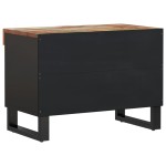 vidaXL Comodă TV, 60x33x43,5 cm, lemn masiv recuperat