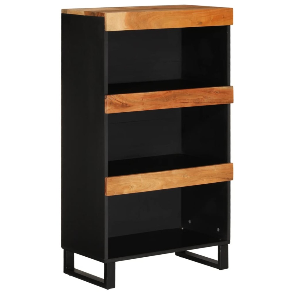 vidaXL Dulap lateral, 60x33x107 cm, lemn masiv de acacia