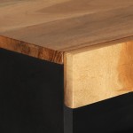 vidaXL Dulap lateral, 60x33x107 cm, lemn masiv de acacia vidaXL Dulap lateral, 60x33x107 cm, lemn masiv de acacia