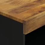 vidaXL Dulap lateral, 60x33x107 cm, din lemn masiv de mango vidaXL Dulap lateral, 60x33x107 cm, din lemn masiv de mango