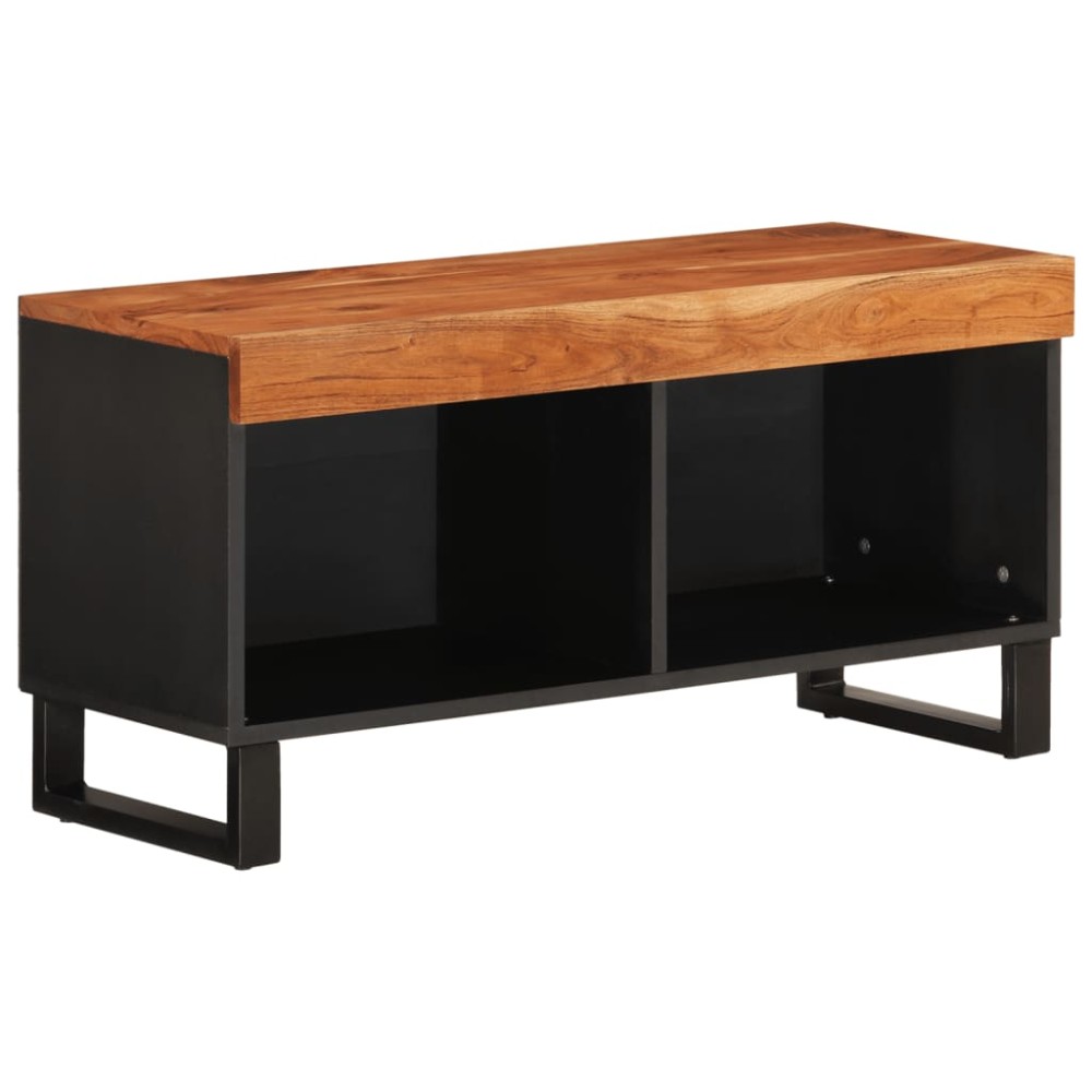 vidaXL Comodă TV, 85x33x43,5 cm, lemn masiv de acacia