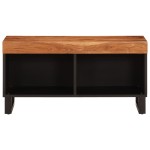 vidaXL Comodă TV, 85x33x43,5 cm, lemn masiv de acacia