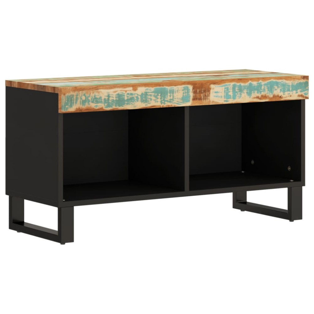 vidaXL Comodă TV, 85x33x43,5 cm, lemn masiv reciclat