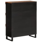 vidaXL Dulap lateral, 85x33x107 cm, lemn masiv de acacia