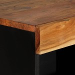 vidaXL Dulap lateral, 85x33x107 cm, lemn masiv de acacia