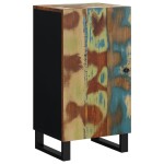 vidaXL Servantă cu ușă, 40x31x75 cm, lemn masiv recuperat