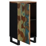 vidaXL Servantă cu ușă, 40x31x75 cm, lemn masiv recuperat