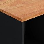 vidaXL Servantă cu 2 uși, 80x33x75 cm, lemn masiv de acacia