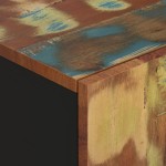 vidaXL Servantă cu 2 uși, 90x33x75 cm, lemn masiv recuperat