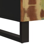 vidaXL Servantă cu 2 uși, 90x33x75 cm, lemn masiv recuperat