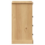 vidaXL Comodă cu sertare VIGO, 80x40x76 cm, lemn masiv de pin vidaXL Comodă cu sertare VIGO, 80x40x76 cm, lemn masiv de pin