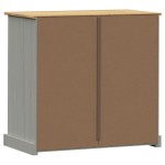 vidaXL Comodă cu sertare VIGO, gri, 80x40x76 cm, lemn masiv de pin vidaXL Comodă cu sertare VIGO, gri, 80x40x76 cm, lemn masiv de pin