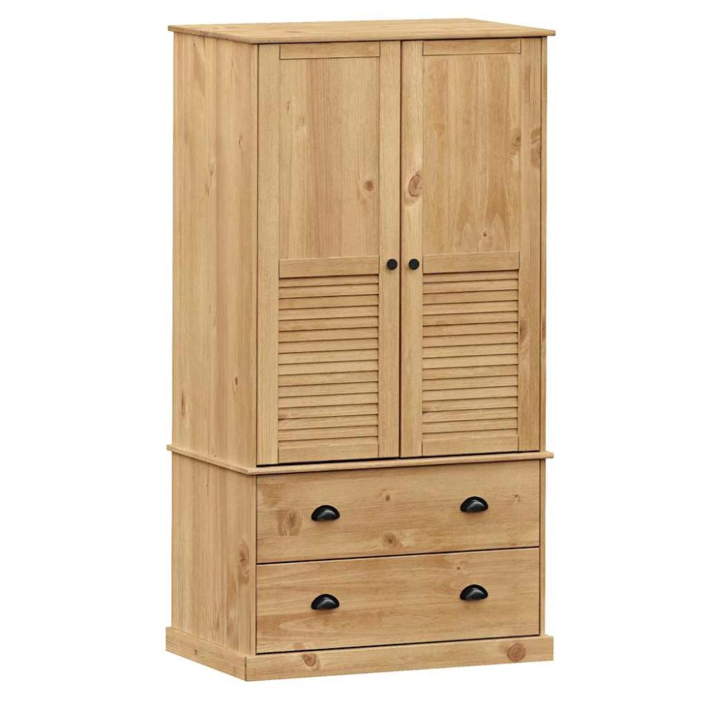 vidaXL Șifonier VIGO, 90x55x170 cm, lemn masiv de pin