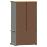 vidaXL Șifonier VIGO, gri, 90x55x170 cm, lemn masiv de pin