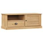 vidaXL Comodă TV VIGO, 106x40x40 cm, lemn masiv de pin