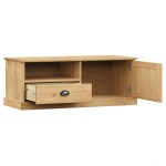 vidaXL Comodă TV VIGO, 106x40x40 cm, lemn masiv de pin