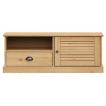 vidaXL Comodă TV VIGO, 106x40x40 cm, lemn masiv de pin