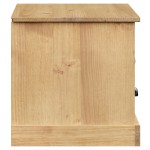 vidaXL Comodă TV VIGO, 106x40x40 cm, lemn masiv de pin