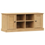 vidaXL Bancă de pantofi VIGO, 106x35x45 cm, lemn masiv de pin vidaXL Bancă de pantofi VIGO, 106x35x45 cm, lemn masiv de pin