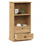 vidaXL Bibliotecă VIGO, 60x35x114,5 cm, lemn masiv de pin vidaXL Bibliotecă VIGO, 60x35x114,5 cm, lemn masiv de pin