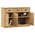 vidaXL Servantă cu sertare VIGO, 113x40x75 cm, lemn masiv de pin vidaXL Servantă cu sertare VIGO, 113x40x75 cm, lemn masiv de pin