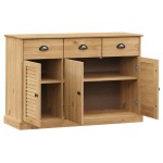 vidaXL Servantă cu sertare VIGO, 113x40x75 cm, lemn masiv de pin vidaXL Servantă cu sertare VIGO, 113x40x75 cm, lemn masiv de pin