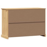 vidaXL Servantă cu sertare VIGO, 113x40x75 cm, lemn masiv de pin vidaXL Servantă cu sertare VIGO, 113x40x75 cm, lemn masiv de pin