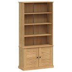 vidaXL Bibliotecă VIGO, 85x35x170 cm, lemn masiv de pin vidaXL Bibliotecă VIGO, 85x35x170 cm, lemn masiv de pin