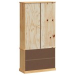 vidaXL Bibliotecă VIGO, 85x35x170 cm, lemn masiv de pin vidaXL Bibliotecă VIGO, 85x35x170 cm, lemn masiv de pin