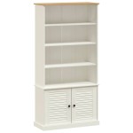 vidaXL Bibliotecă „VIGO”, alb, 85x35x170 cm, lemn masiv de pin vidaXL Bibliotecă „VIGO”, alb, 85x35x170 cm, lemn masiv de pin