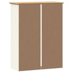 vidaXL Dulap superior comodă „VIGO”, alb, 78x30x100 cm, lemn masiv pin vidaXL Dulap superior comodă „VIGO”, alb, 78x30x100 cm, lemn masiv pin