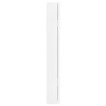 vidaXL Dulap de bijuterii cu oglindă de perete, alb, 30x8,5x67 cm vidaXL Dulap de bijuterii cu oglindă de perete, alb, 30x8,5x67 cm