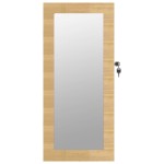 vidaXL Dulap de bijuterii cu oglindă montat pe perete, 30x8,5x67 cm vidaXL Dulap de bijuterii cu oglindă montat pe perete, 30x8,5x67 cm
