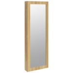 vidaXL Dulap de bijuterii cu oglindă montat pe perete 37,5x10x106 cm vidaXL Dulap de bijuterii cu oglindă montat pe perete 37,5x10x106 cm