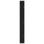 vidaXL Dulap de bijuterii cu oglindă de perete, negru, 37,5x10x90 cm vidaXL Dulap de bijuterii cu oglindă de perete, negru, 37,5x10x90 cm
