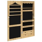 vidaXL Dulap de bijuterii cu oglindă montat pe perete, 37,5x10x90 cm vidaXL Dulap de bijuterii cu oglindă montat pe perete, 37,5x10x90 cm