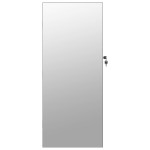 vidaXL Dulap de bijuterii cu oglindă și lumini LED, de perete, negru vidaXL Dulap de bijuterii cu oglindă și lumini LED, de perete, negru