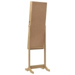 vidaXL Dulap de bijuterii cu oglindă independent, 42x38x152 cm vidaXL Dulap de bijuterii cu oglindă independent, 42x38x152 cm