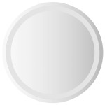 vidaXL Oglindă de baie cu LED, 50 cm, rotundă vidaXL Oglindă de baie cu LED, 50 cm, rotundă