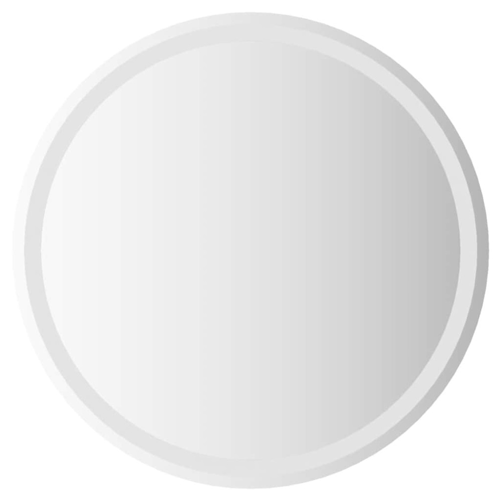 vidaXL Oglindă de baie cu LED, 70 cm, rotundă