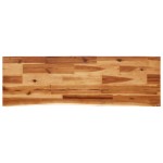 vidaXL Consolă cu margini naturale, 110x35x80 cm, lemn masiv de acacia vidaXL Consolă cu margini naturale, 110x35x80 cm, lemn masiv de acacia