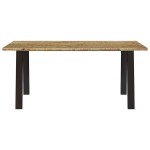 vidaXL Masă, 150x90x75 cm, lemn masiv de acacia